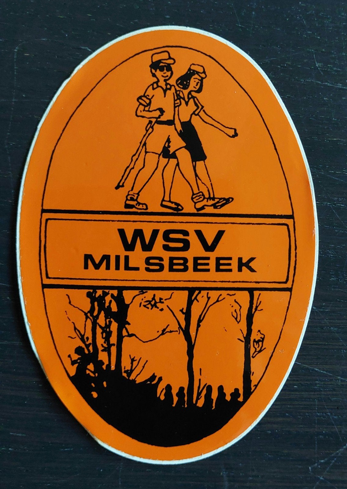Sticker Wandelsportvereniging WSV Milsbeek, Verzamelen, Ophalen of Verzenden