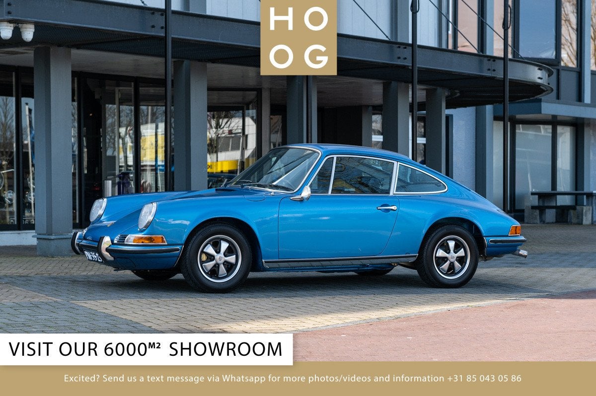 Porsche 911 T 2.2 concours (bj 1970), Auto's, Porsche, Lederen bekleding, Gebruikt, Overige kleuren, 4 stoelen