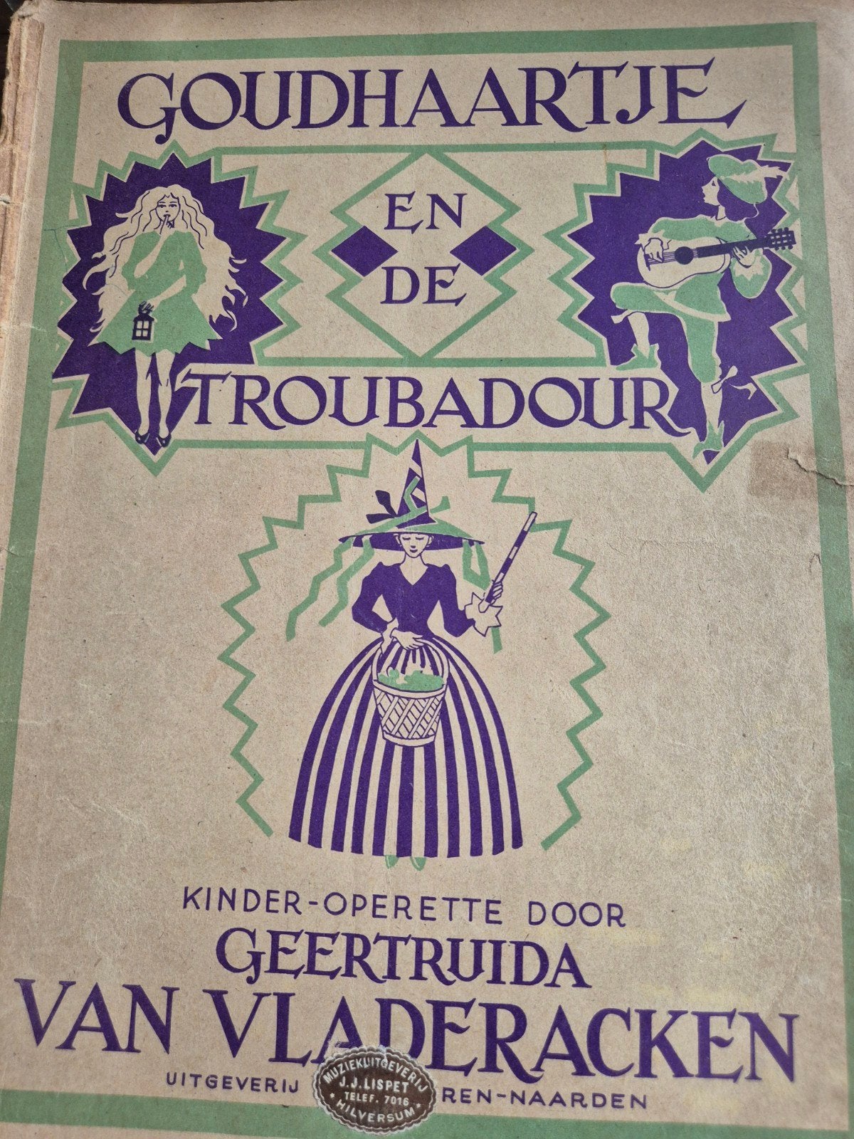 Goudhaartje en de Troubadour - Kinder-Operette, Ophalen