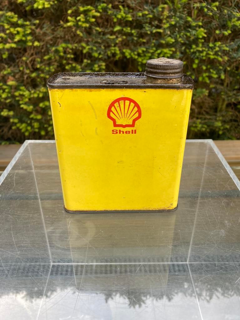 Olieblik Shell Extra Small, Ophalen, Zo goed als nieuw, Overige
