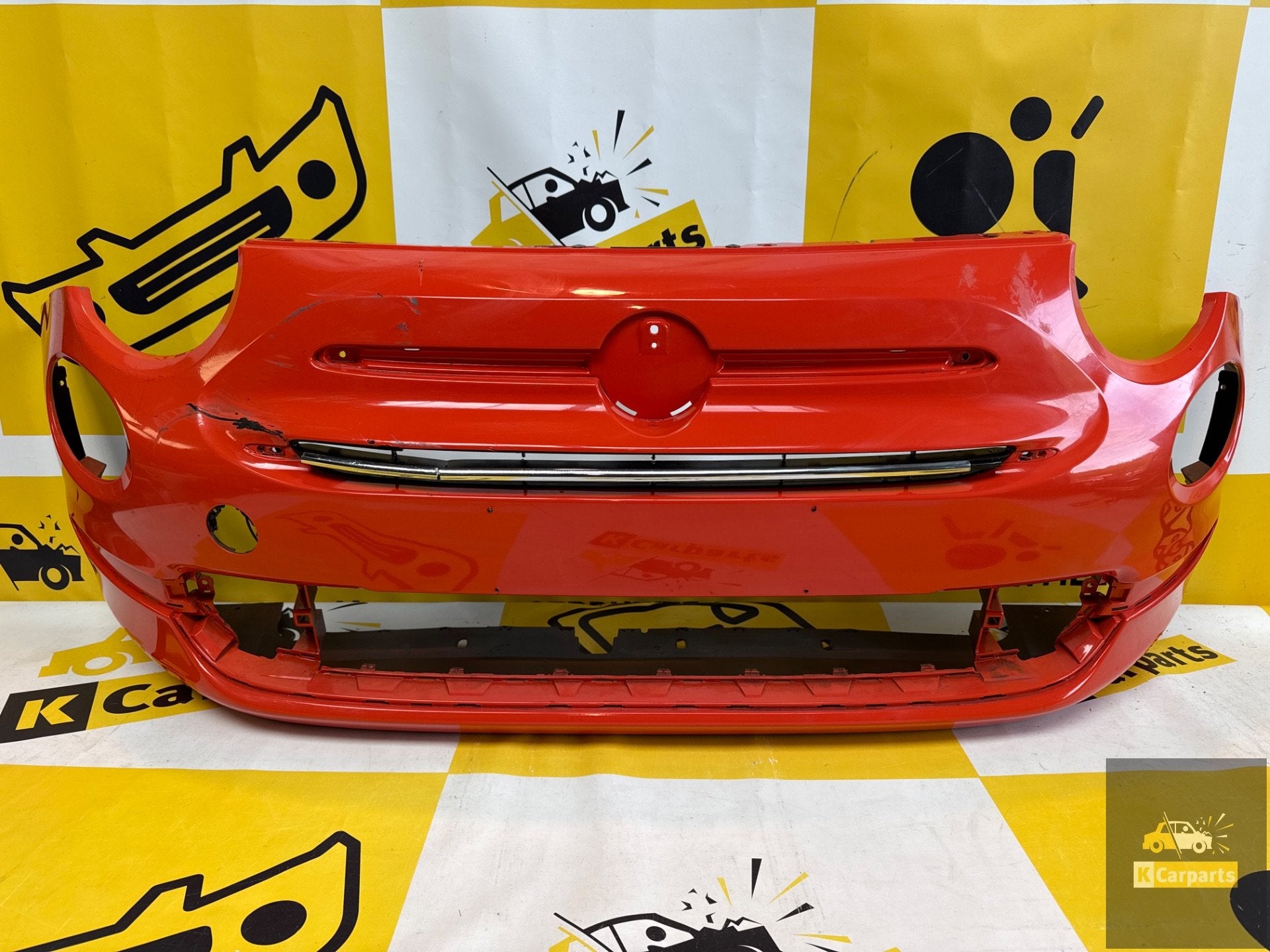 Voorbumper Fiat 500 ORIGINEEL Bumper 735426888, Auto-onderdelen, Info@fabrikant.eu, Ophalen of Verzenden, Bumper, Fiat