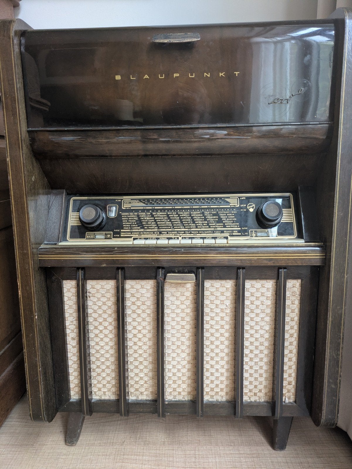 Vintage Blaupunkt Radio - Jaren '50 Buizenradio, Ophalen