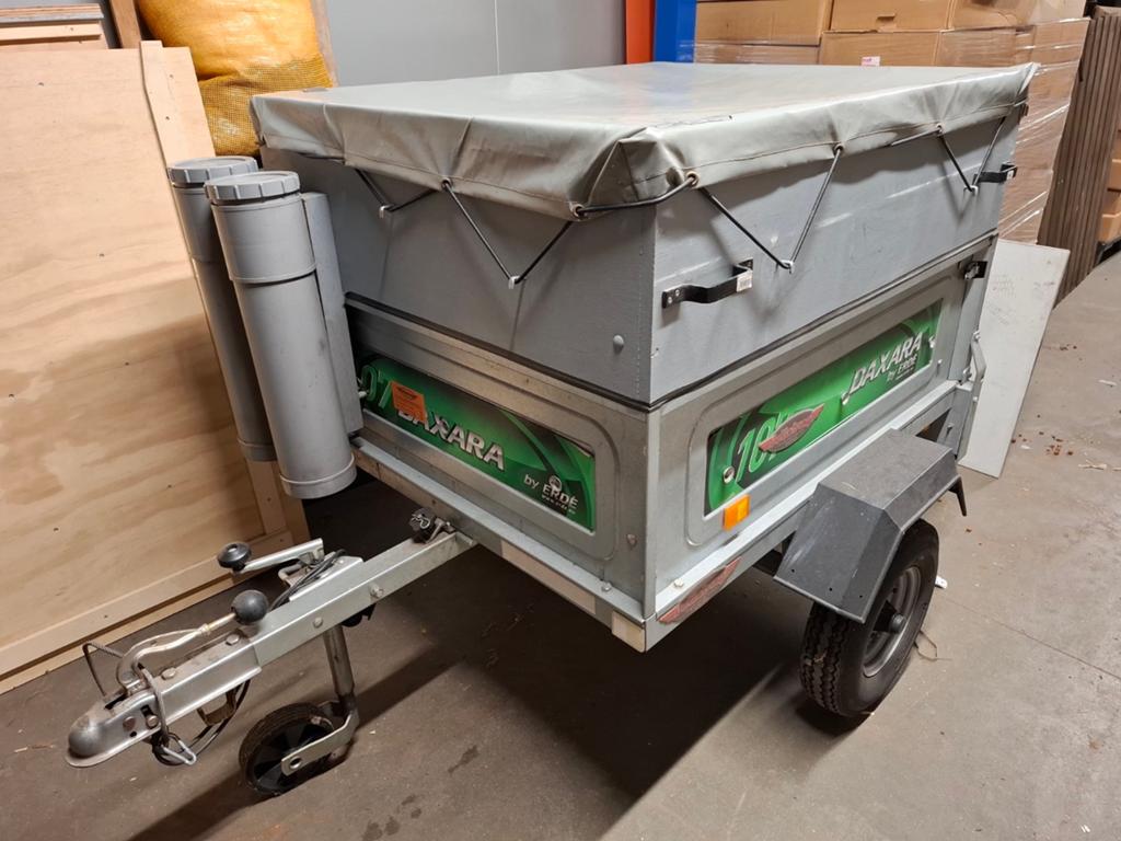 Daxara 107 aanhangwagen met huif, Auto diversen, Ophalen of Verzenden, Zo goed als nieuw