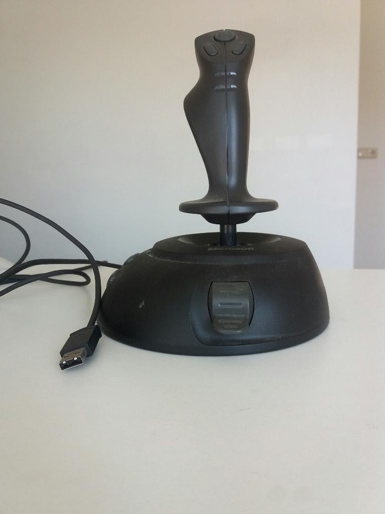 Microsoft 'Sidewinder' joystick met usb aansluiting, Computers en Software, Joysticks, Ophalen of Verzenden, Gebruikt, Microsoft