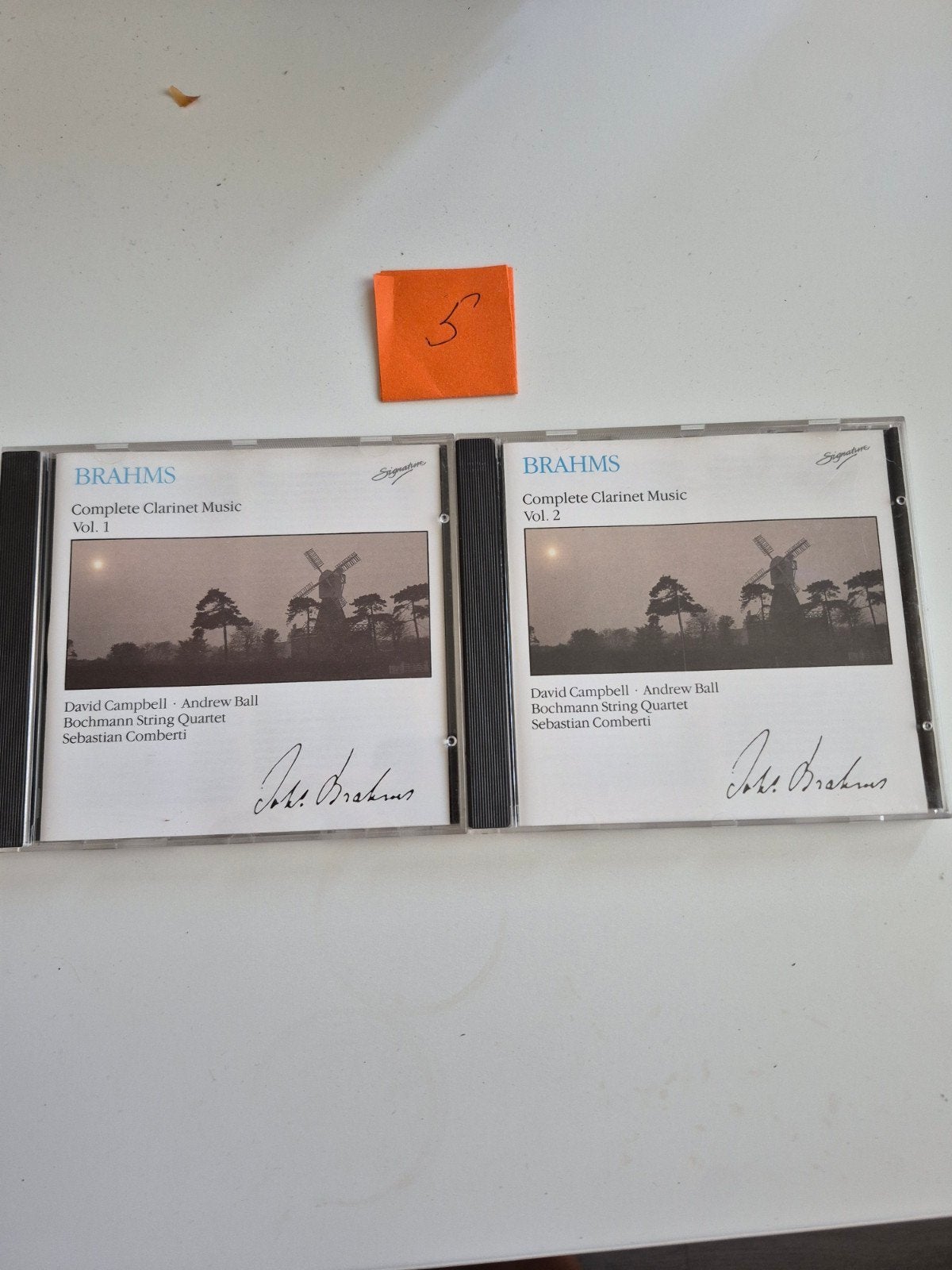Brahms: Complete Clarinet Music Vol. 1 & 2 (CD), Kamermuziek, Brahms, Ophalen of Verzenden, Zo goed als nieuw