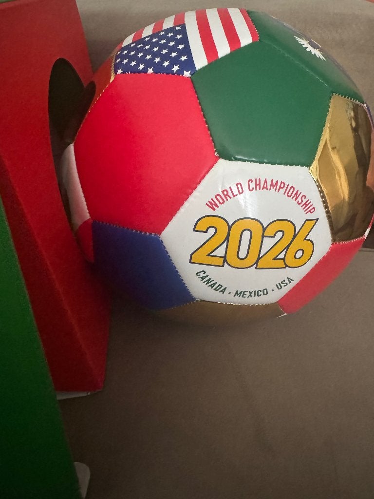 WK Voetbal 2026 nieuw., Maat XS of kleiner, Ophalen, Nieuw, Bal