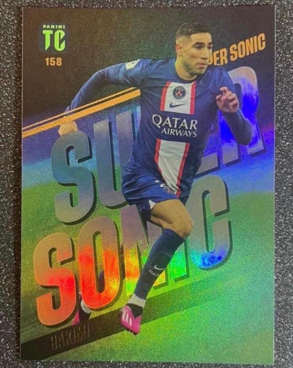 Panini Top Class 2023    SUPER SONIC    HAKIMI    PSG, Verzenden, Zo goed als nieuw, Plaatje