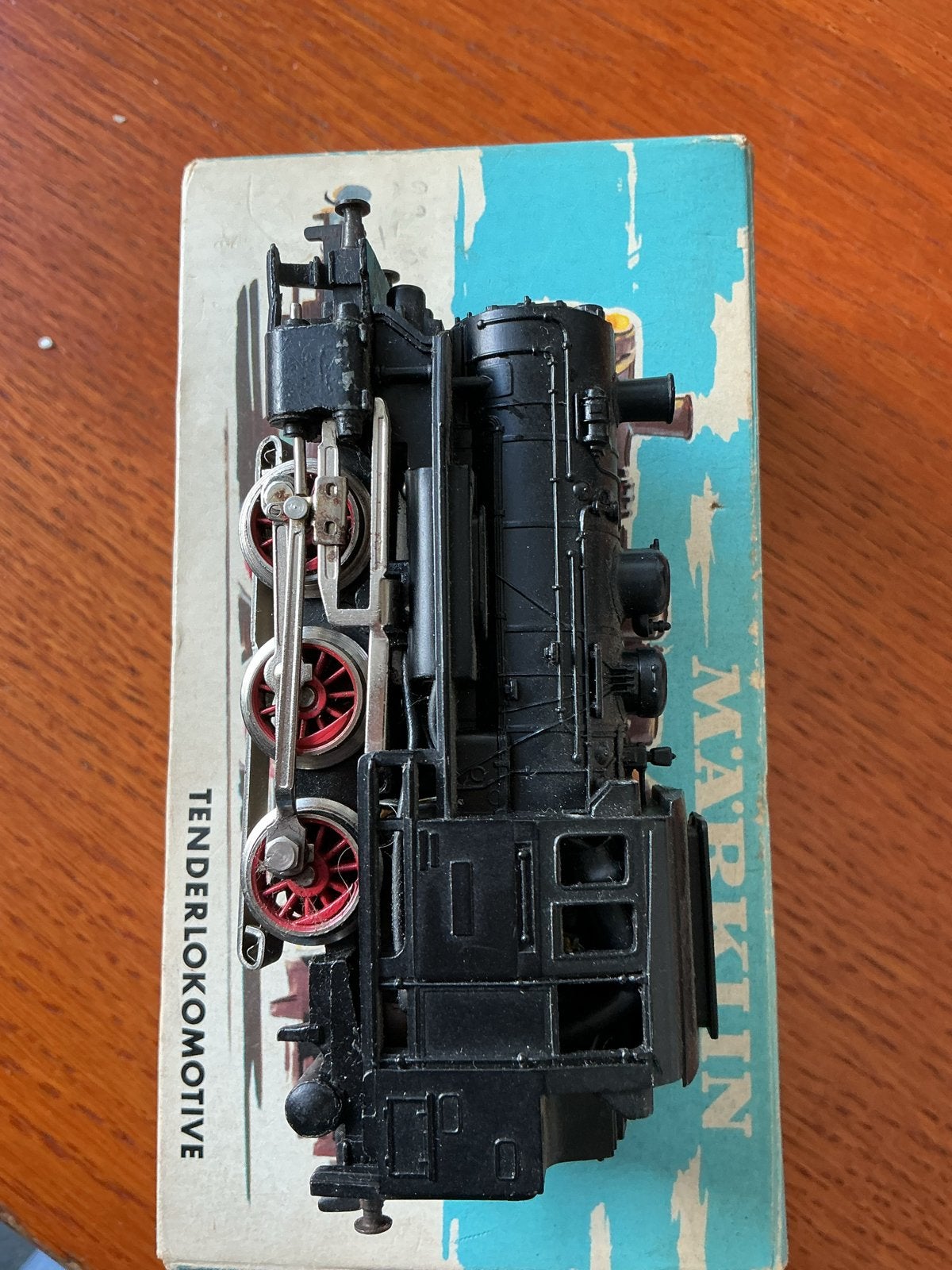 Märklin Tenderlocomotief met originele verpakking, Ophalen, Wisselstroom, Gebruikt, Locomotief