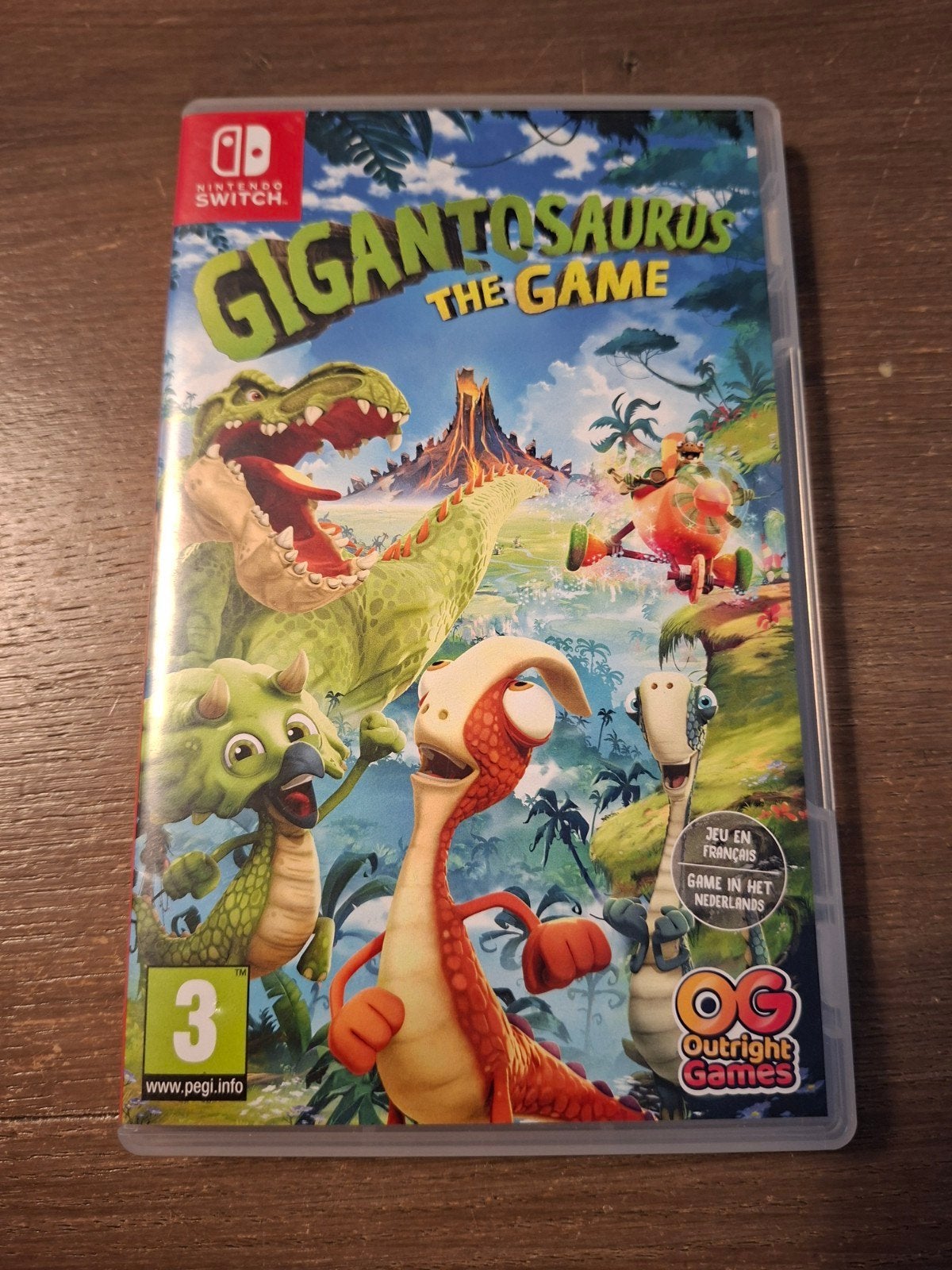 Gigantosaurus The Game - Nintendo Switch (Zeer Goede Staat), Avontuur en Actie, Ophalen of Verzenden, Zo goed als nieuw, 3 spelers of meer