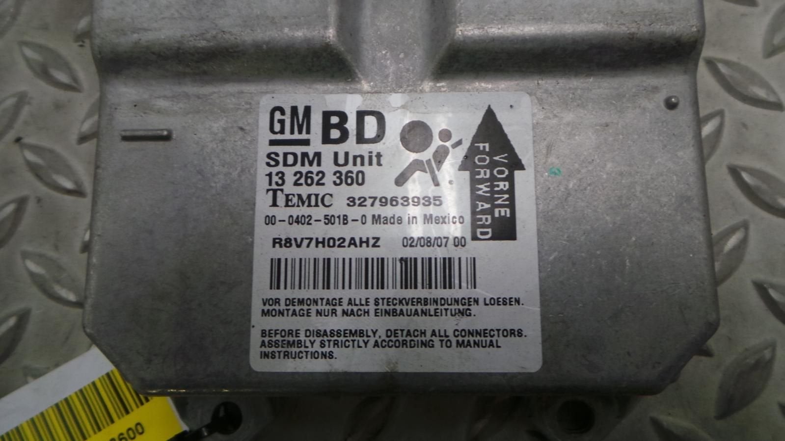 OPEL CORSA DESIGN COMPUTER ECU 2007, Auto-onderdelen, Ophalen of Verzenden, Gebruikt, Stiba lid