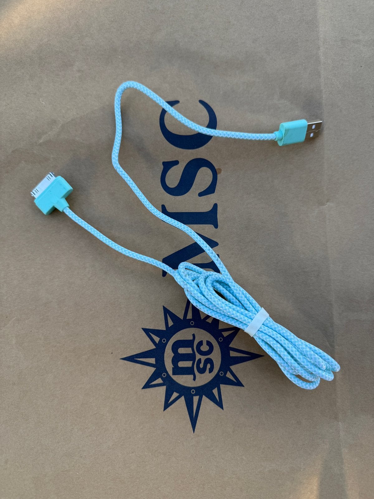 Apple 30 pins to usb a kabel, Ophalen of Verzenden, Zo goed als nieuw, Snoer of kabel, Apple