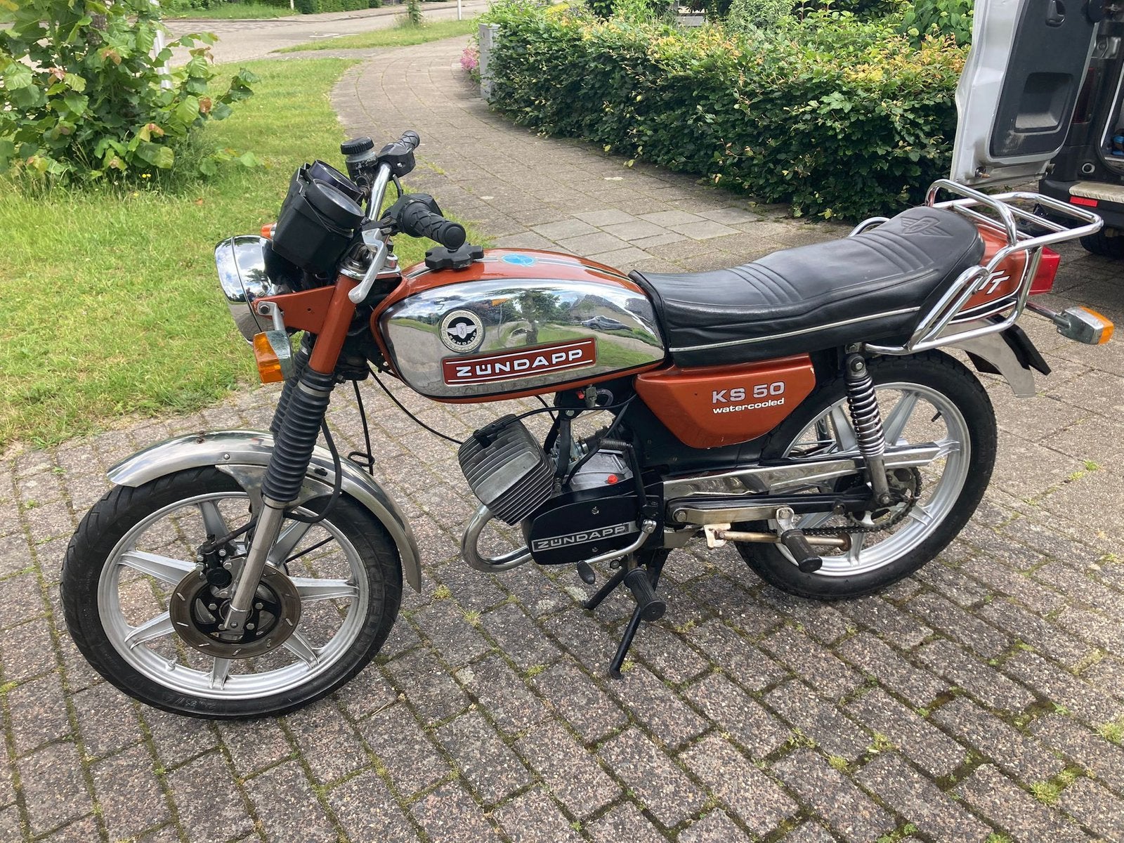 Zundapp 529 KS50 , 5 speed inc kenteken, Fietsen en Brommers, Ophalen, Zo goed als nieuw