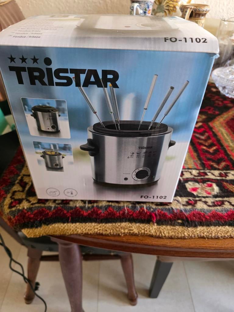 Tristar tristar mini friteuse fondue, Ophalen, Zo goed als nieuw, Elektrisch, Fonduepan