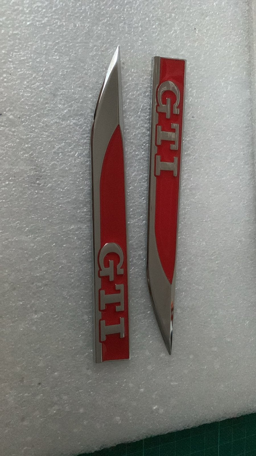 GTI rline volkswagen Zijspatbord Emblemen Mib PQ seat skoda, Ophalen of Verzenden