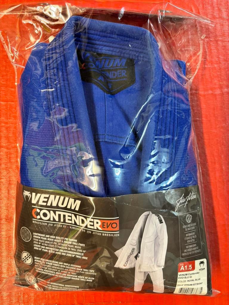 Brazilian Jiu-Jitsu gi VENUM contender Evo A1.5, Ophalen of Verzenden, Zo goed als nieuw, Jiu-Jitsu, Vechtsportkleding