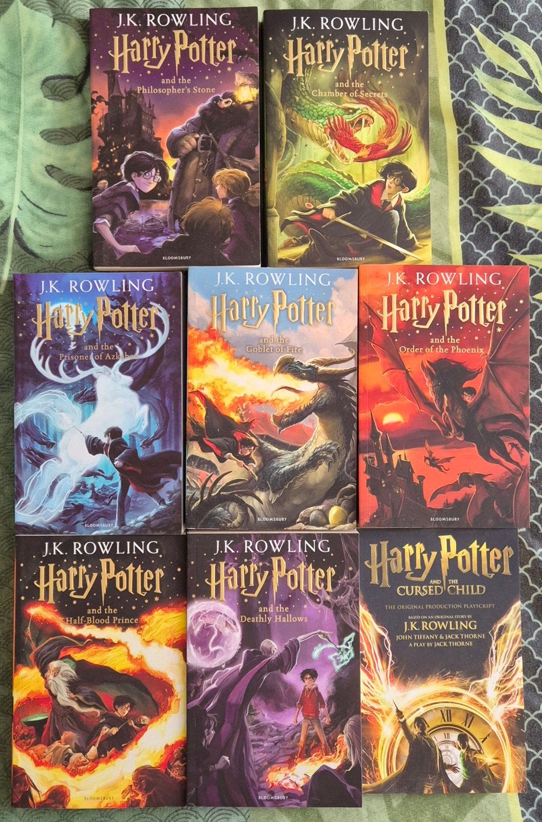 Harry Potter complete set 1-8 (Engels) - J.K. Rowling, Boeken, Ophalen of Verzenden