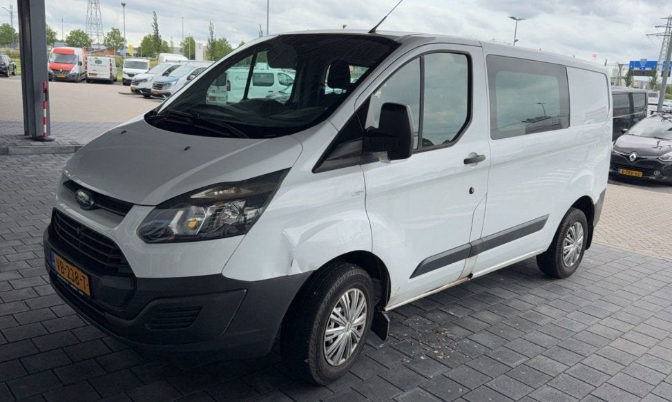 Ford Transit Custom Gbdc 2.2 Tdci Dubbel cabine Airco, Voorwielaandrijving, Stof, 4 cilinders, 100 pk