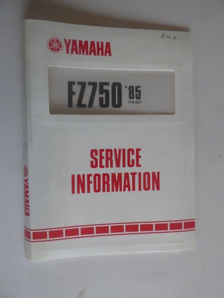 YAMAHA FZ750 SERVICE HANDLEIDING, Ophalen of Verzenden, Yamaha