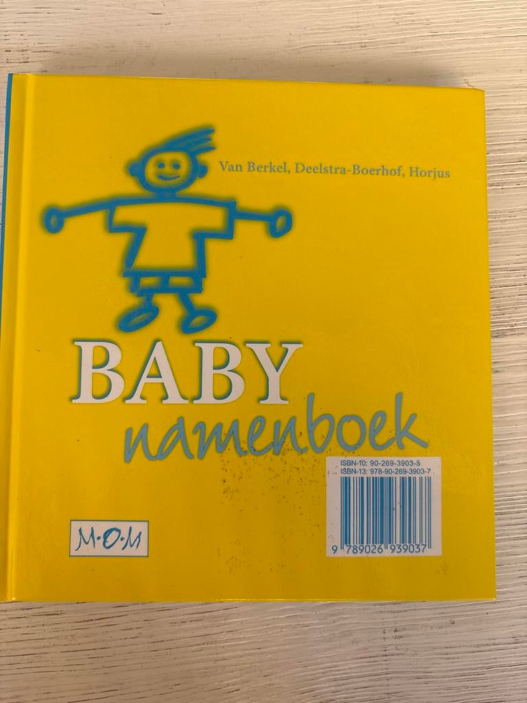 Baby Namenboek - Van Berkel, Deelstra-Boerhof, Horjus, Ophalen, Gelezen, 0 tot 6 maanden