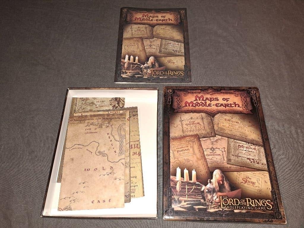 Lord of the rings. Maps of Middle Earth, Verzamelen, Ophalen of Verzenden, Zo goed als nieuw, Overige typen