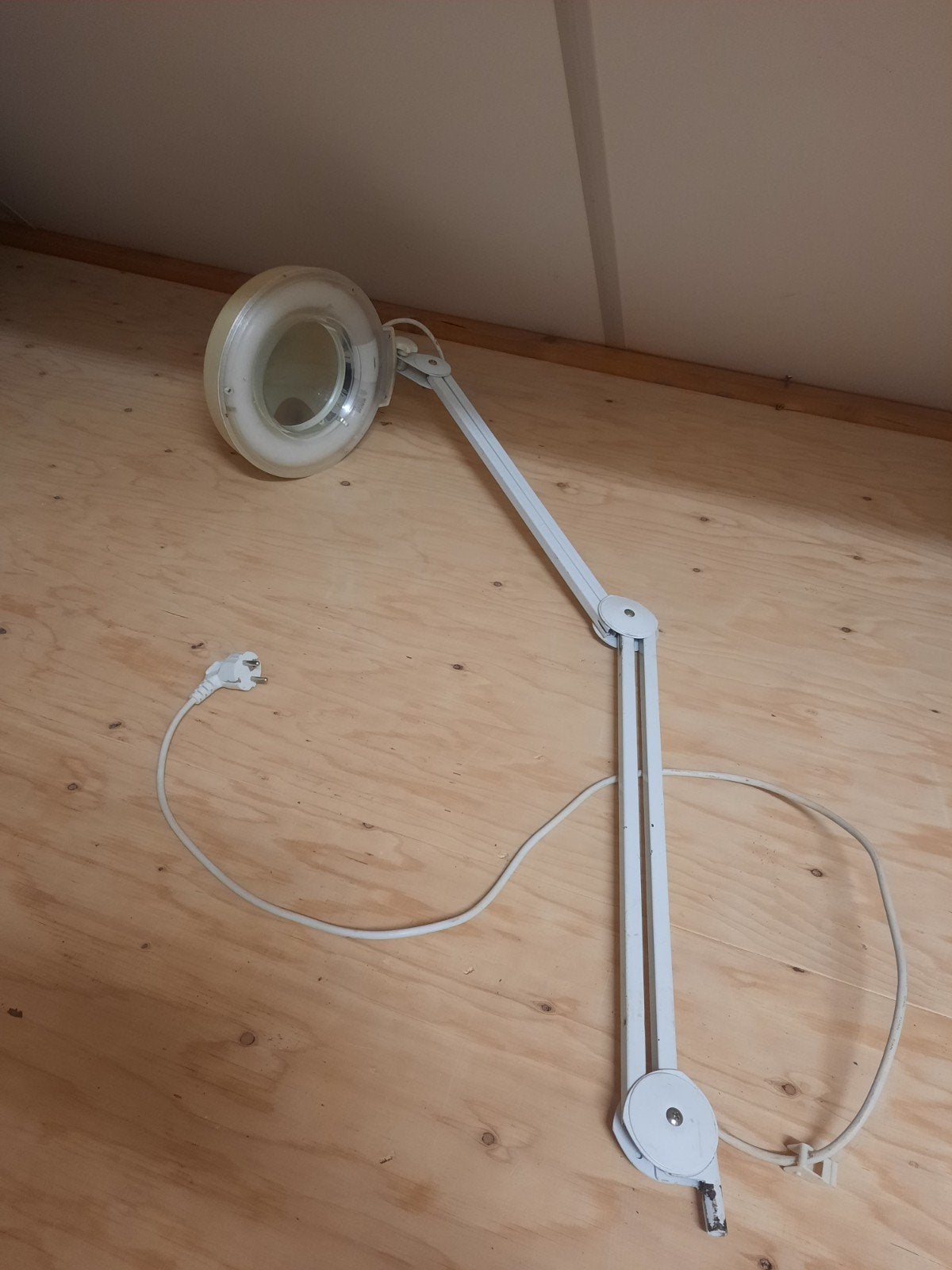 Handige loeplamp voor precisiewerk, Hobby en Vrije tijd, Ophalen, Gebruikt, Loeplamp