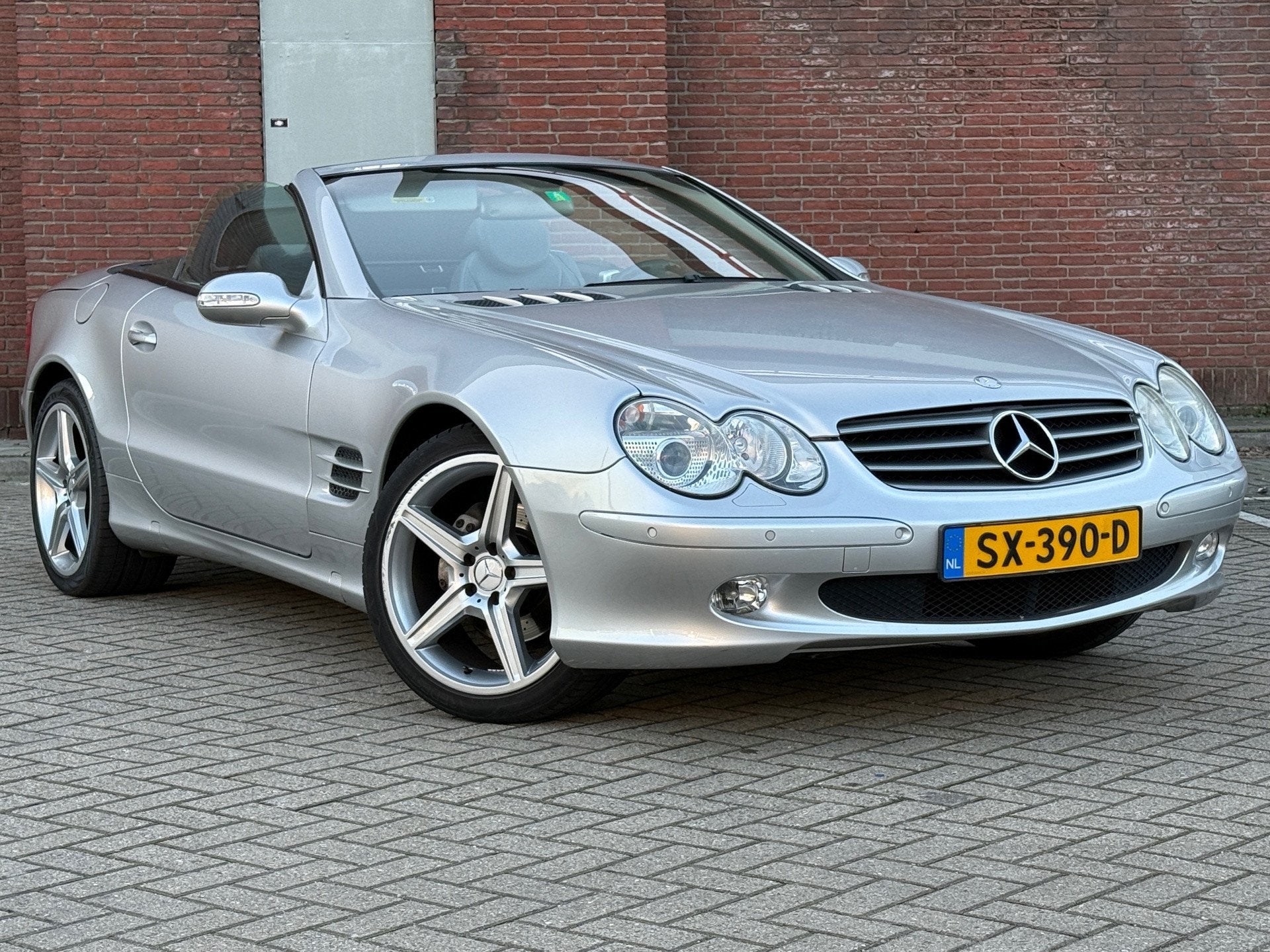 Mercedes-Benz SL-klasse 350|CABRIO|LEDER|MEMORY|YOUNGTIMER|G, Auto's, Automaat, Achterwielaandrijving, Gebruikt, Cabriolet