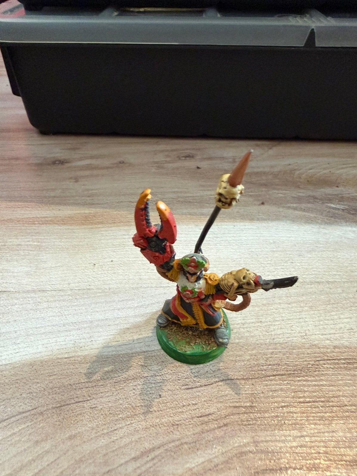Warhammer 40k astra militarum metalen commisar yarrick, Figuurtje(s), Ophalen of Verzenden, Geverfd, Warhammer 40000