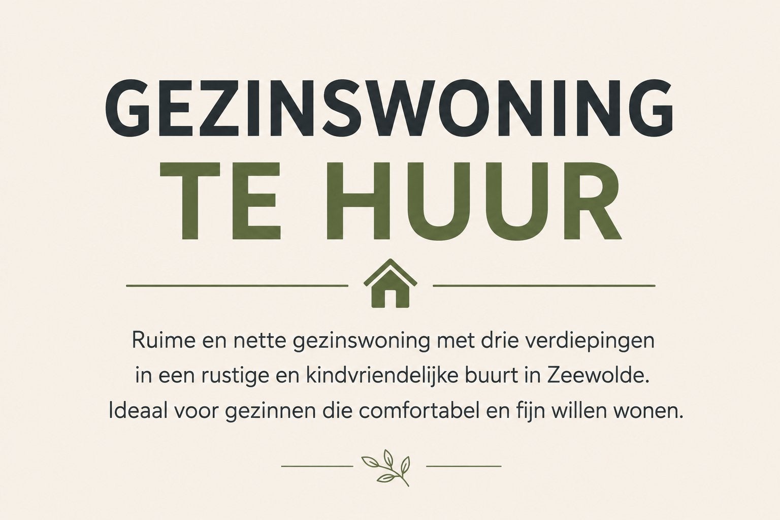 Gezinswoning te huur, 100 m², Direct bij eigenaar, 3 kamers, Tussenwoning