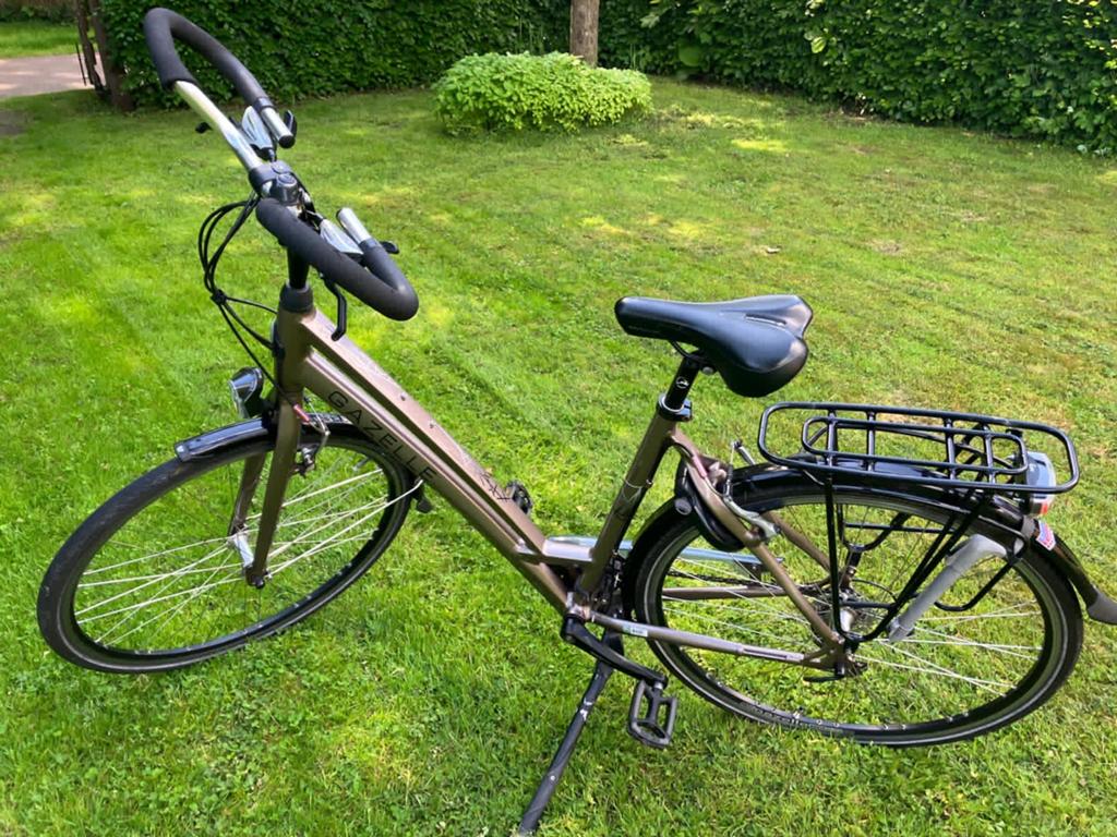 Gazelle Chamonix T24 - Sportieve en lichte toerfiets, Ophalen, Gebruikt, Velgrem, Versnellingen