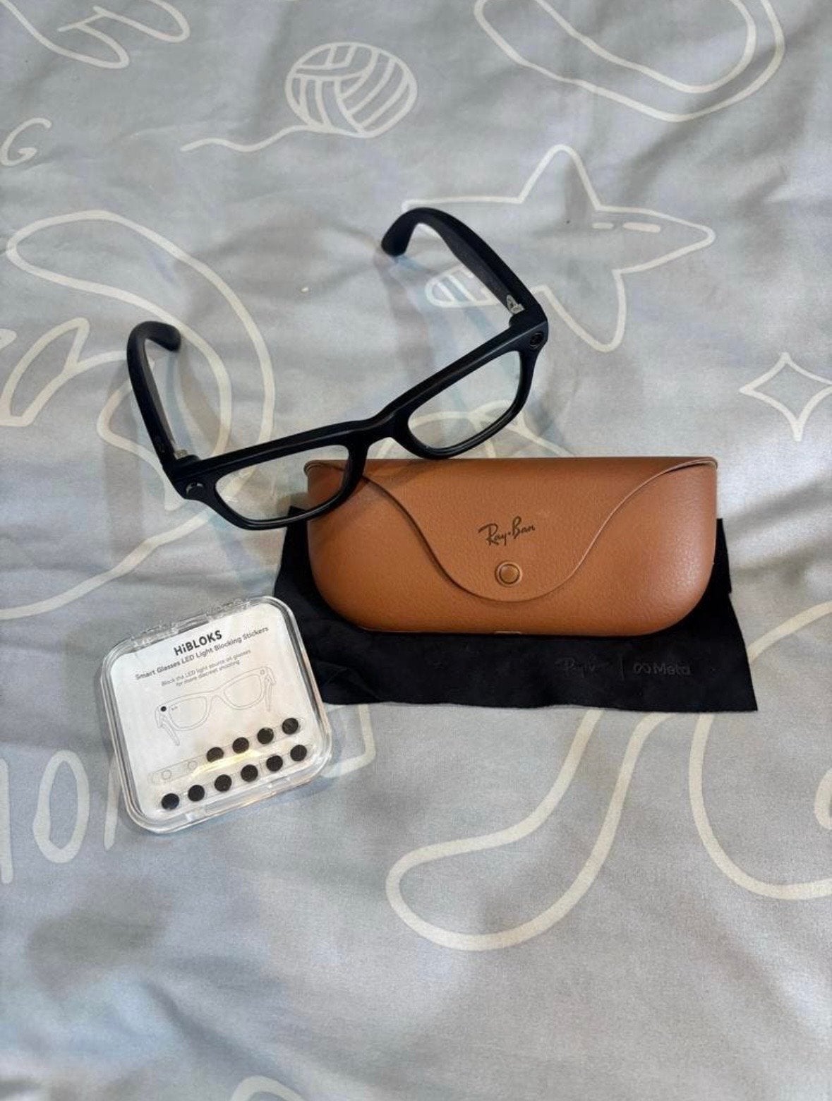 RayBan Meta 2 Wayfarer Smartbril met HiBLOKS, Zwart, Ophalen of Verzenden, Zo goed als nieuw, Ray-Ban
