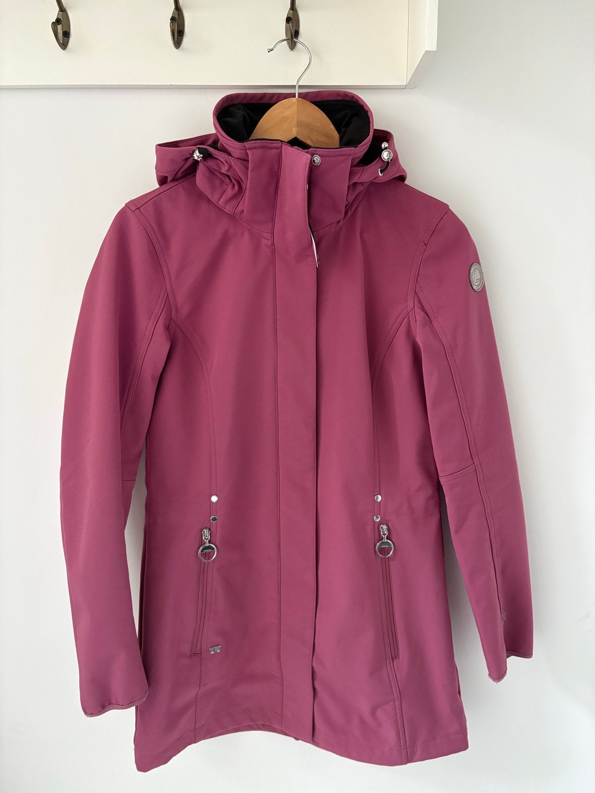Luhta Softshell Jas - Maat 36 (S), Kleding | Dames, Jassen | Winter, Gedragen, Maat 36 (S), Roze, Ophalen of Verzenden