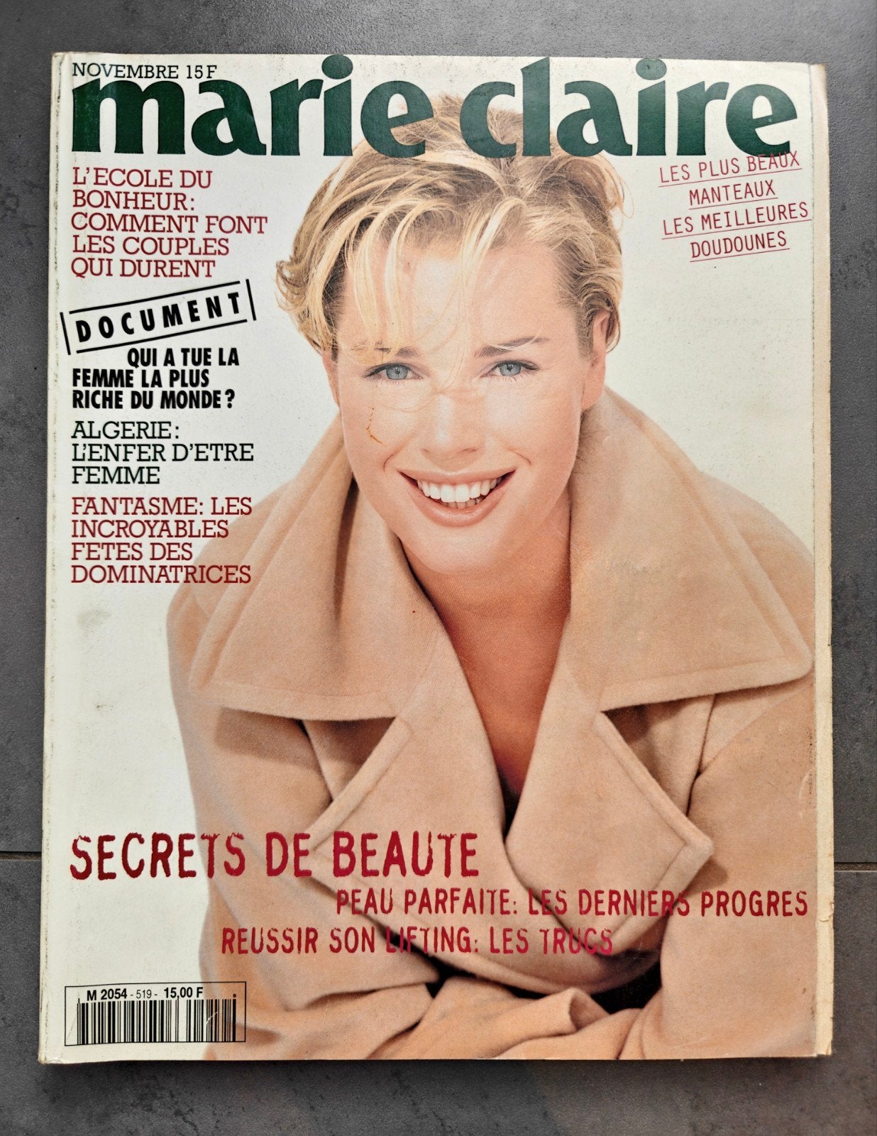 Marie Claire magazine november 1995, Ophalen of Verzenden, Gelezen, Damesbladen