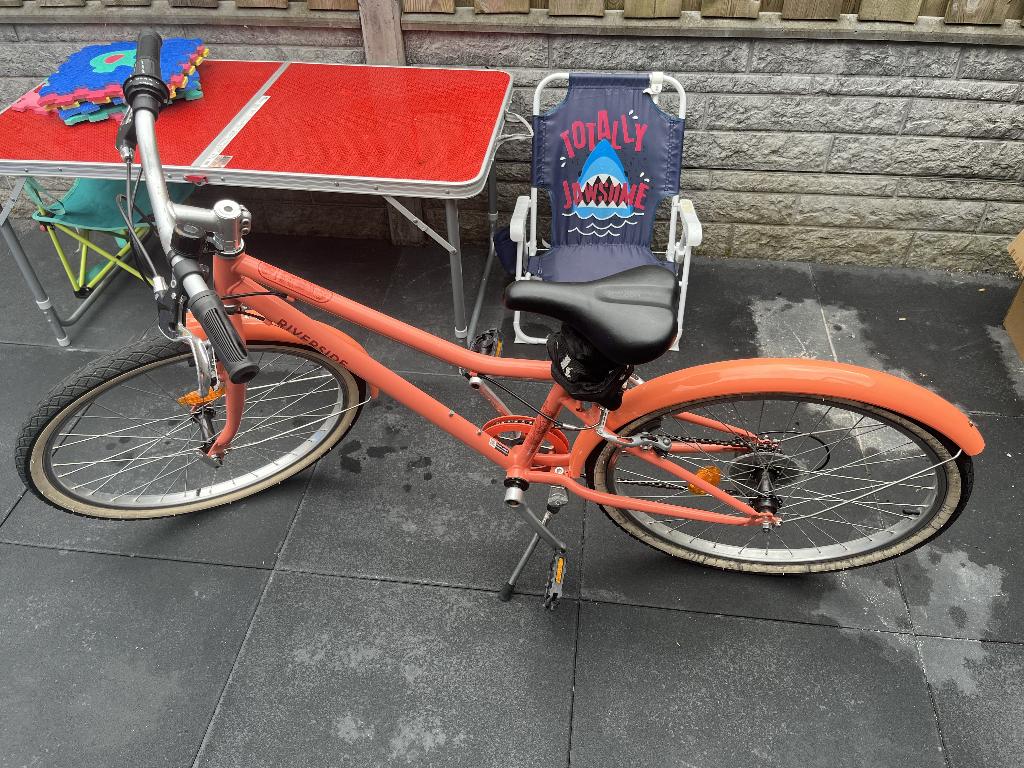 RIVERSIDE 500 24", Fietsen en Brommers, Fietsen | Meisjes, Ophalen, Velgrem, Versnellingen, BTWIN