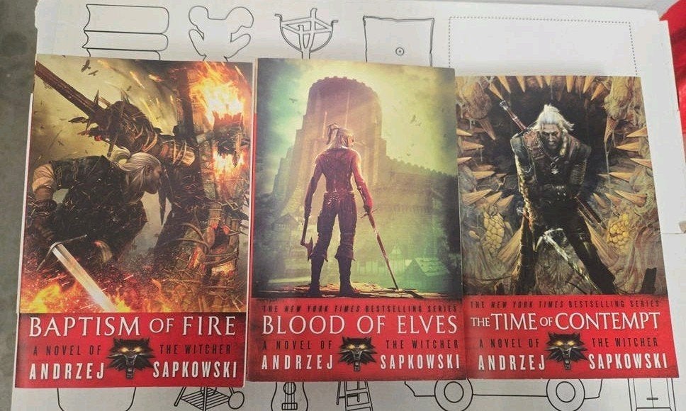 The Witcher: Blood of Elves, Time of Contempt, Baptism fire, Ophalen of Verzenden, Gelezen, Andrzej Sapkowski