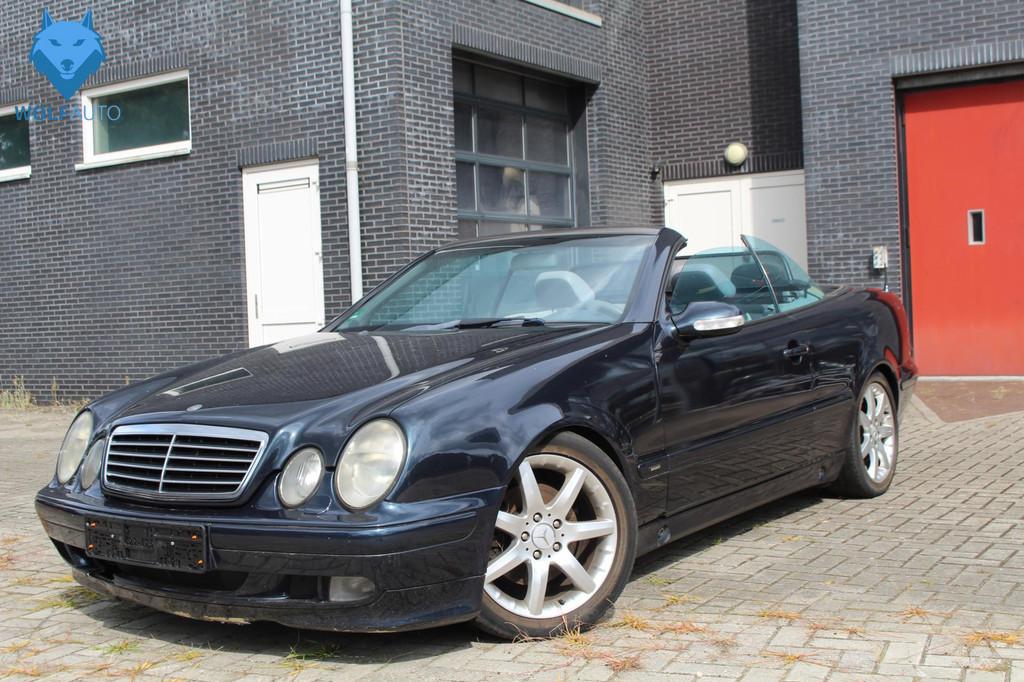 Mercedes-Benz CLK Cabrio 230 K. Avantgarde MOTOR GEREVISEERD, Auto's, Stof, 194 pk, Cabriolet, Stoelverwarming
