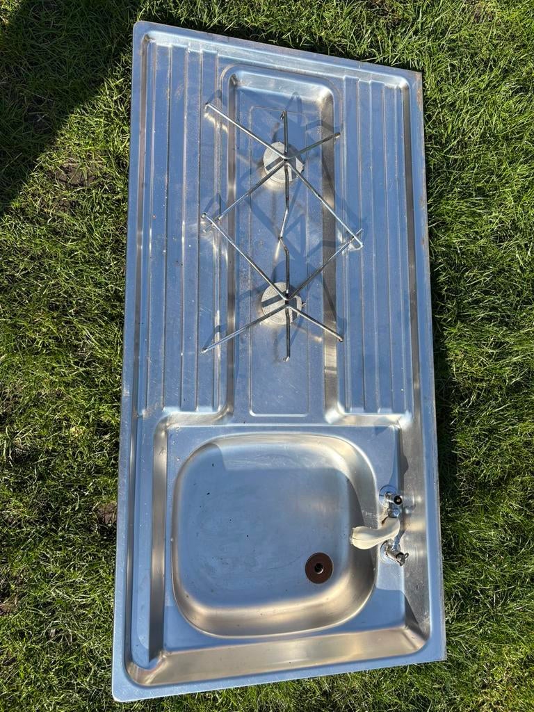 Kookblad camper, Ophalen, Gebruikt