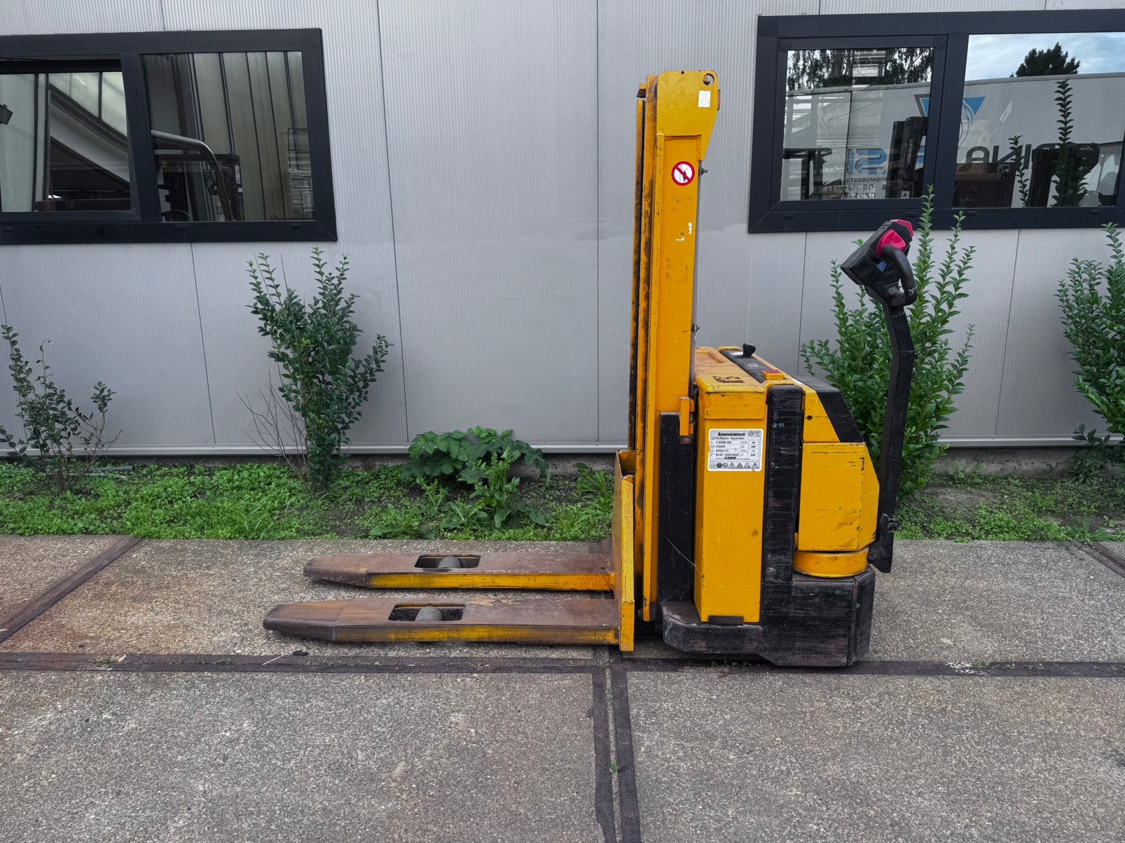 Jungheinrich elektrische pompwagen stapelaar hoogte 250 cm, Ophalen, Gebruikt