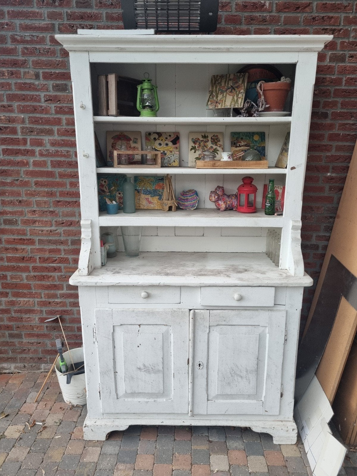 Buffet kast wit, Ophalen