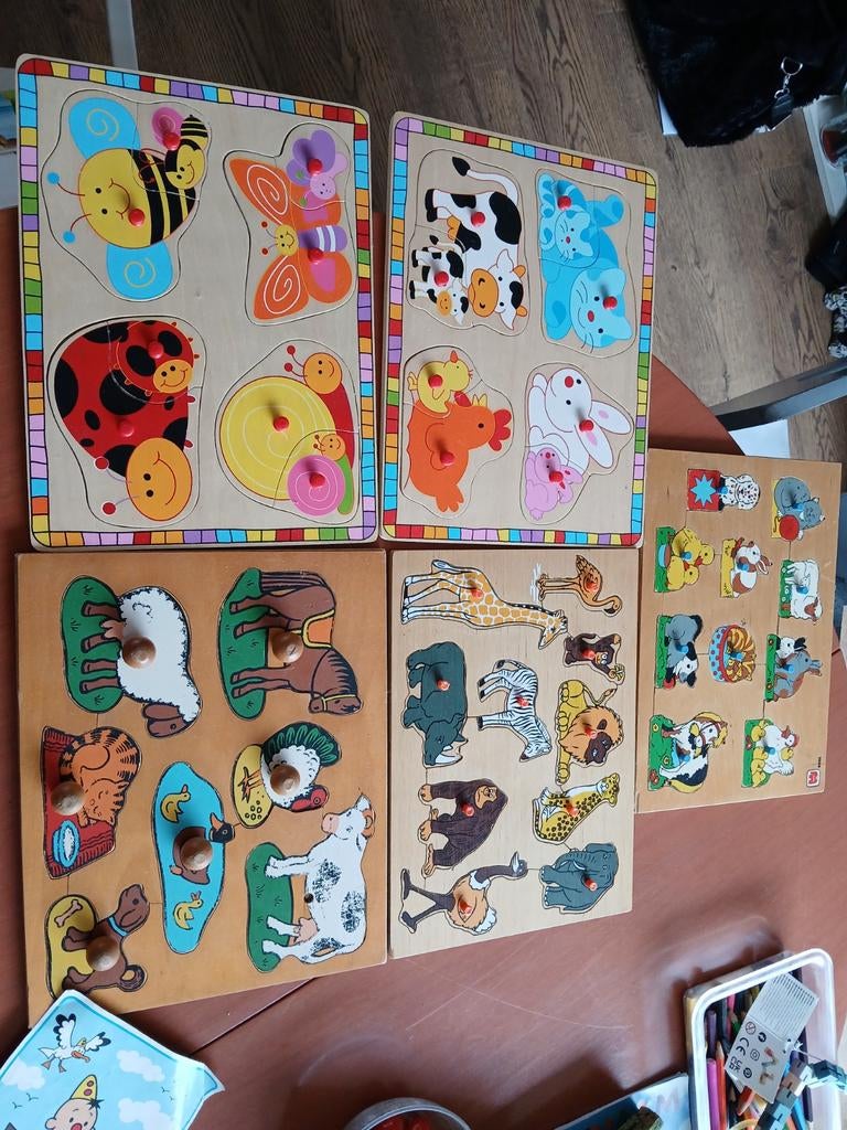 Puzzels, Ophalen, Versiering