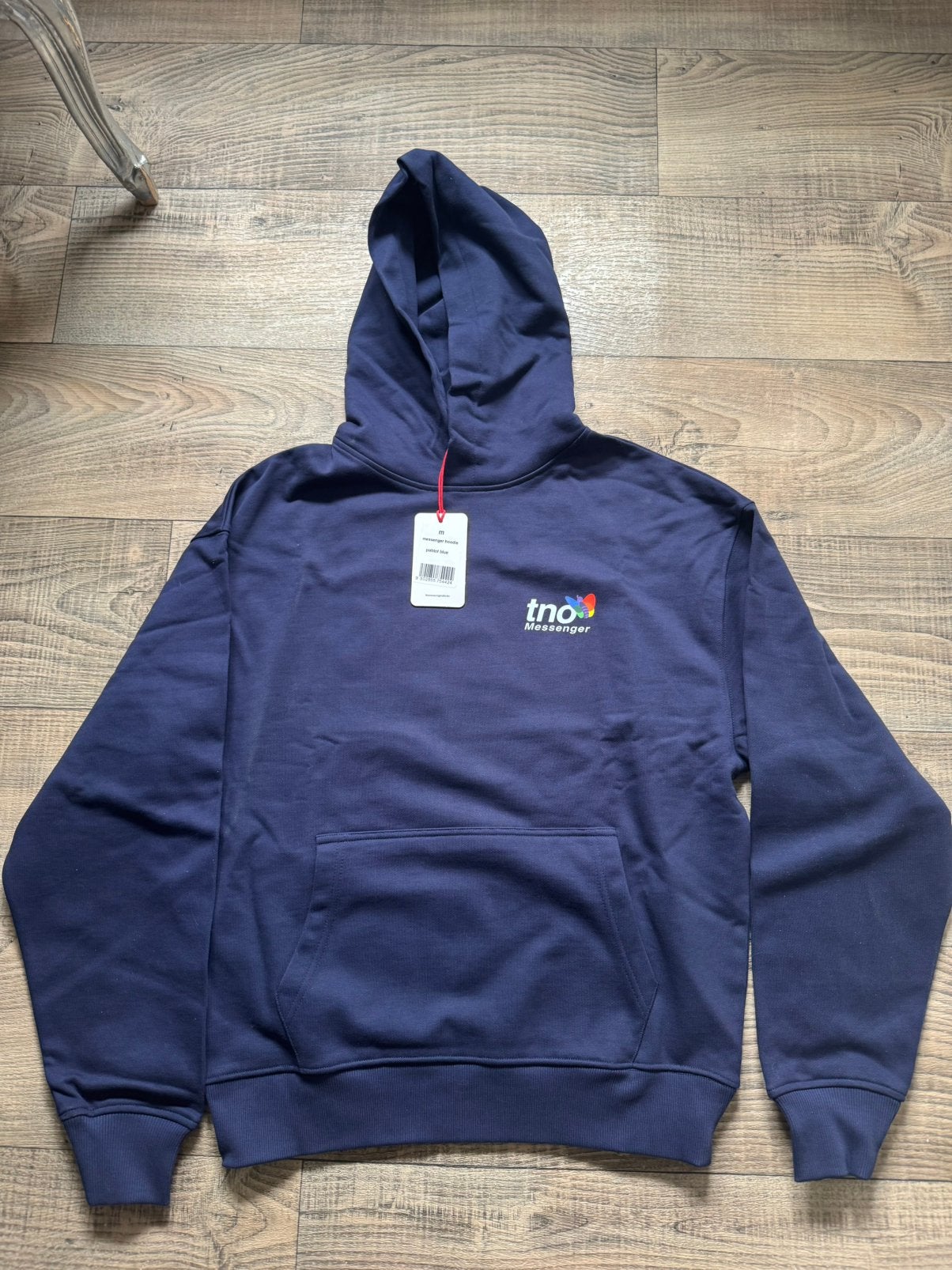 Gloednieuwe Messenger Hoodie - TNO, Ophalen of Verzenden, Nieuw, Maat 48/50 (M), Blauw
