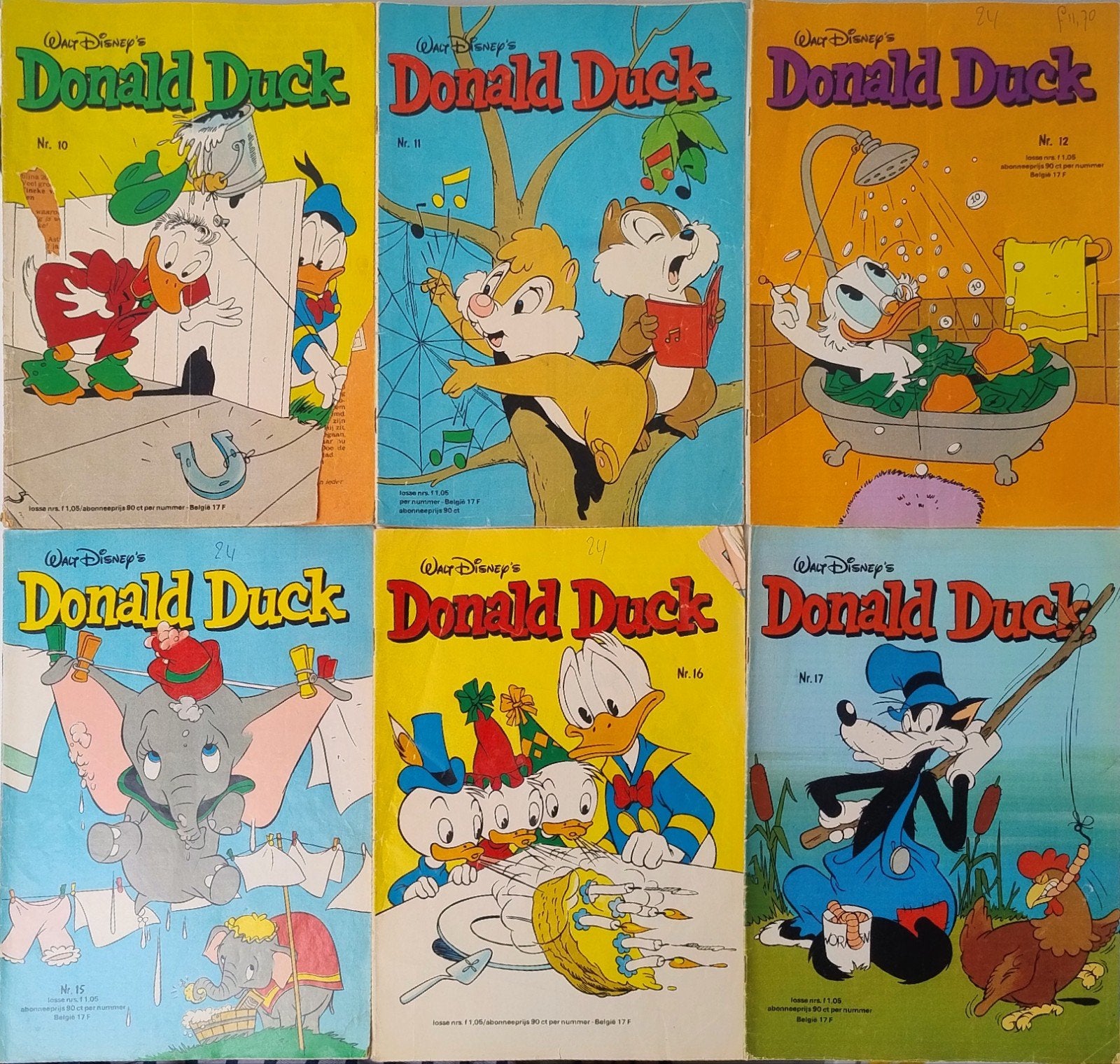 Donald Duck jaargang 1977, Boeken, Stripboeken, Walt Disney, Meerdere stripboeken, Ophalen, Gelezen