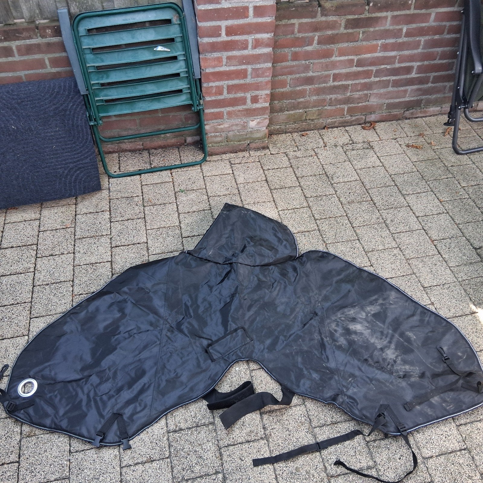 scooter kleed, Ophalen