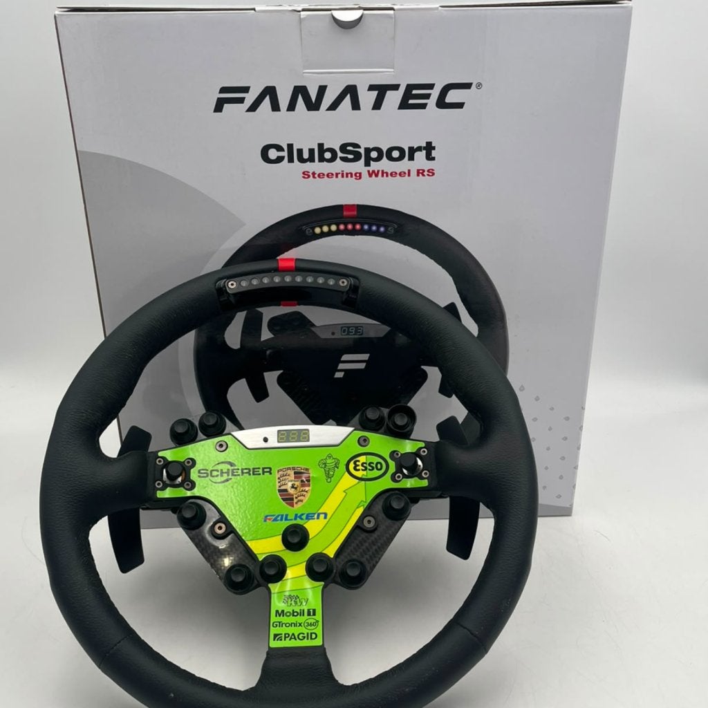 Fanatec ClubSport RS Racestuur Zwart met QR - Nette staat, Flex Ltd., Zo goed als nieuw, https://flex.com/contact-us, Nobelstraat 10, 5807 GA Oostrum LB, Limburg, Nederland
