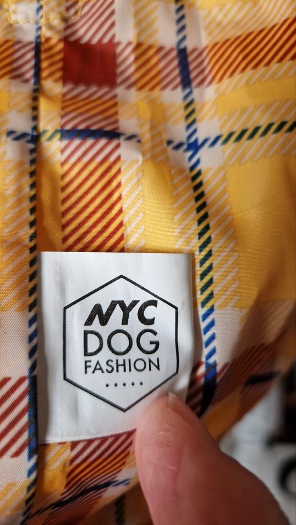 Waterdichte jas van NYC DOG FASHION., Dieren en Toebehoren, Ophalen, Nieuw, Hondenjas