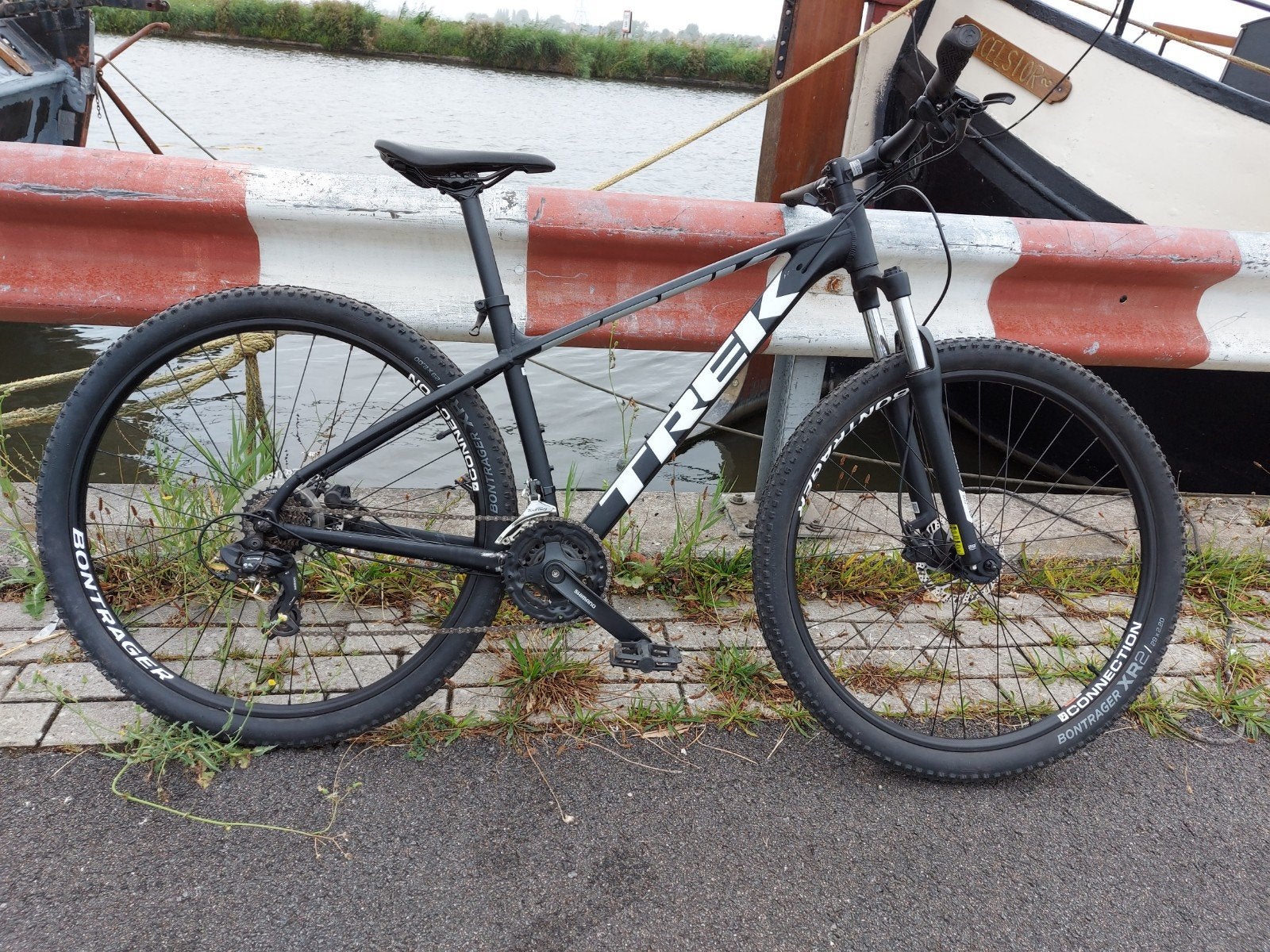 Trek Marlin 5 Mountainbike - Maat M/L (18.5"), Ophalen, Hardtail, Zo goed als nieuw, Schijfrem