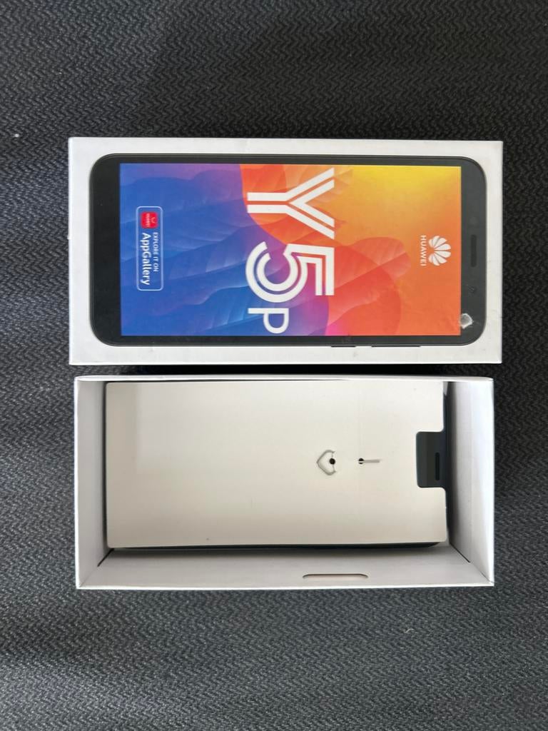 Huawei Y5p - Compleet Nieuw in Doos, Ophalen, Zwart, Touchscreen, Nieuw