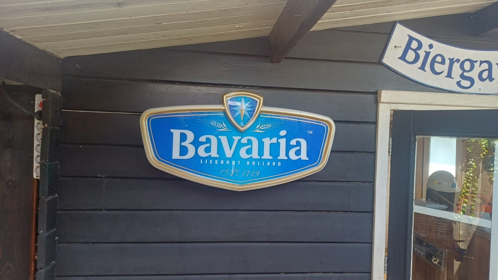 mooie lichtbak van bavaria, Ophalen of Verzenden, Zo goed als nieuw, Reclamebord, Plaat of Schild, Bavaria