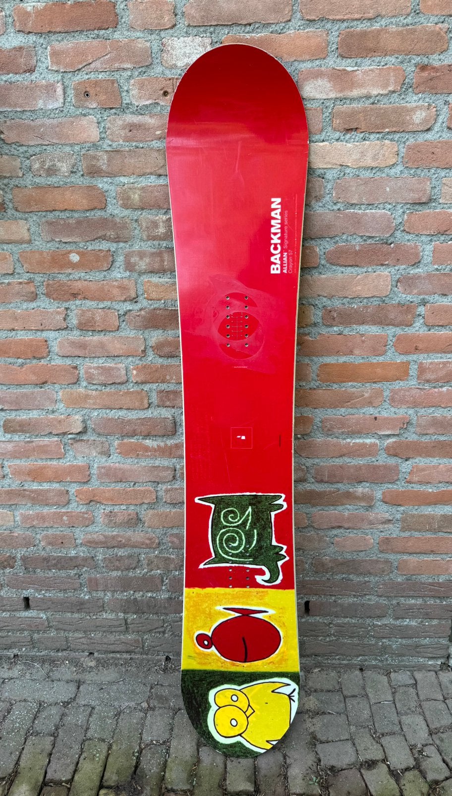 Snowboard Allian Backman Signature Series 157, Ophalen of Verzenden, Gebruikt, Board