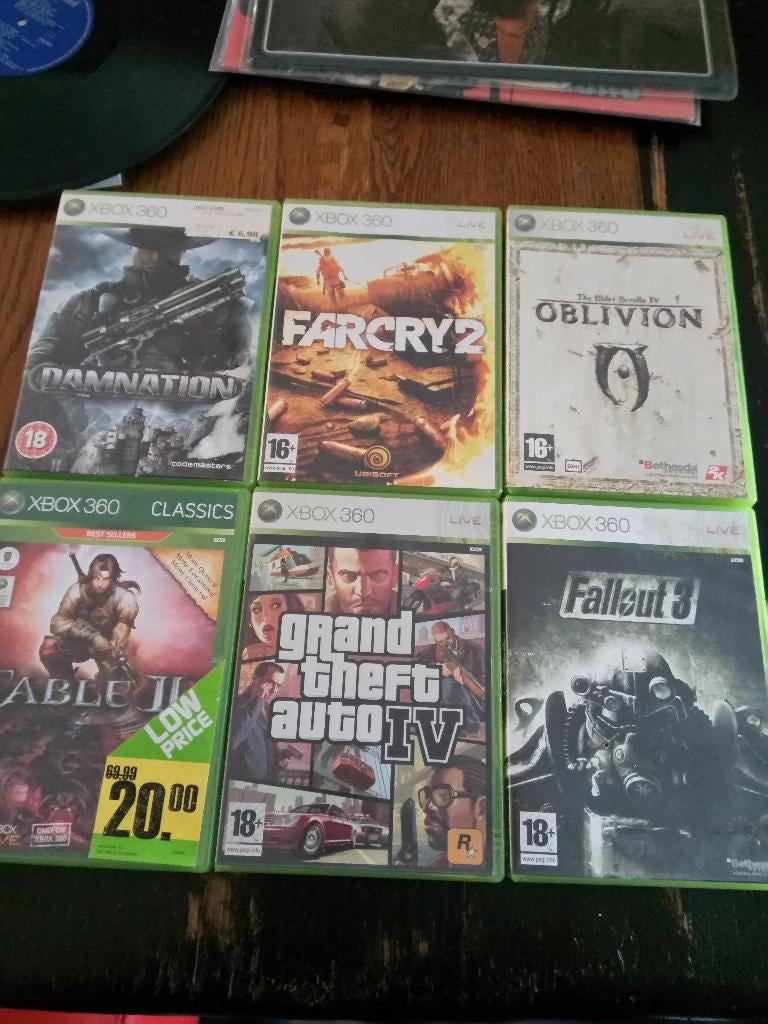 xbox 360 spellen, Spelcomputers en Games, 2 spelers, Ophalen of Verzenden