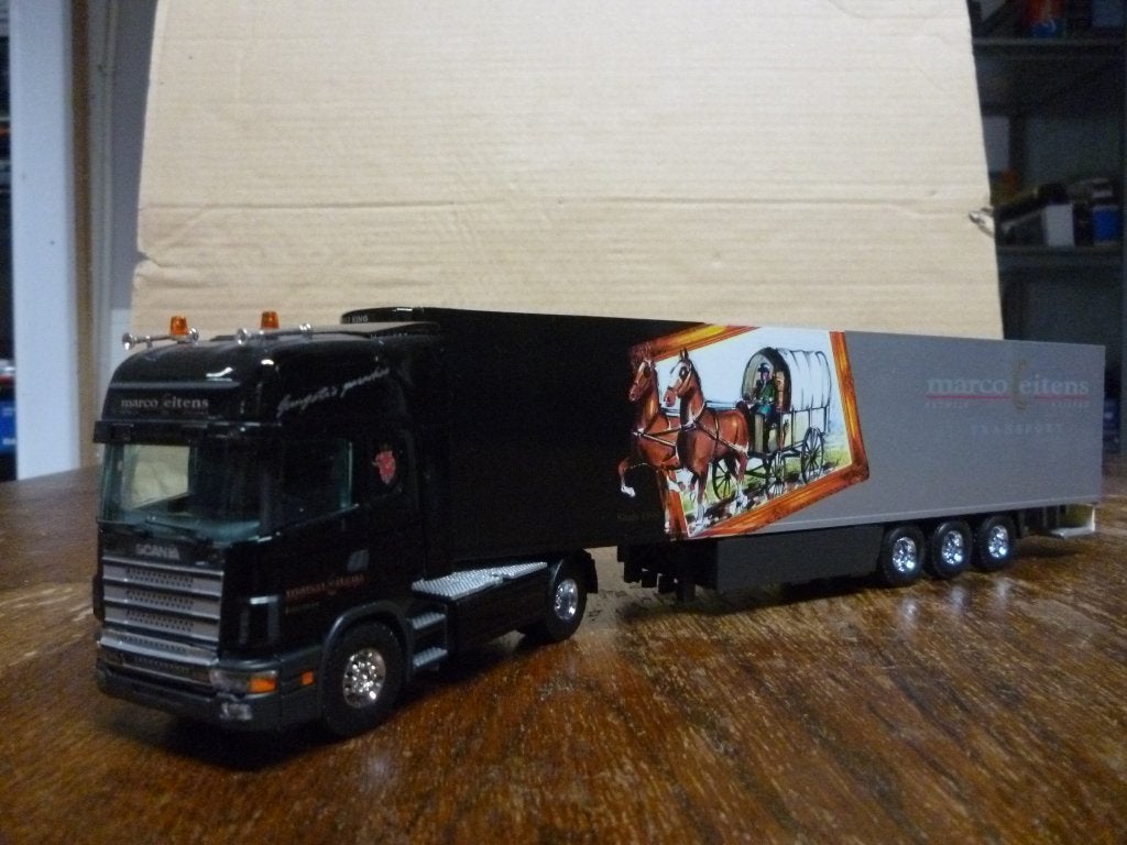 Tekno Scania R4 Marco Eitens, Ophalen of Verzenden, Nieuw, Bus of Vrachtwagen, Tekno